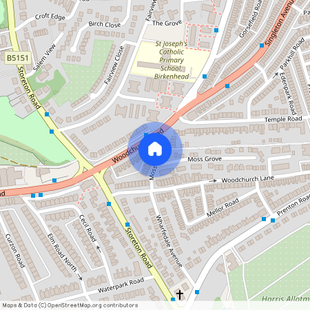 Moss Lane, CH42 9LB, Birkenhead