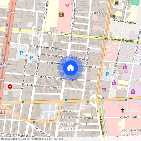 Calle Joaquín Arriaga 270, Tránsito, Cuauhtémoc