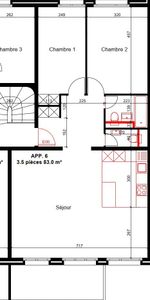 3.5 Zimmer, 83 m², 3. Stock - Foto 4