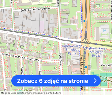 Umeblowane na Dąbrowskiego z balkonem - Zdjęcie 1