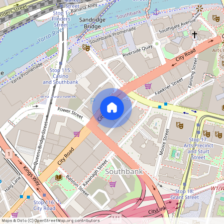 1-Bed Furnished/133-135 City Road, Vic 3006, Southbank