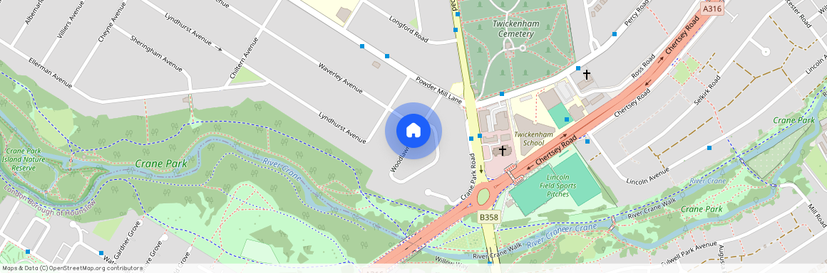 Woodlawn Crescent, Whitton, Twickenham, TW2