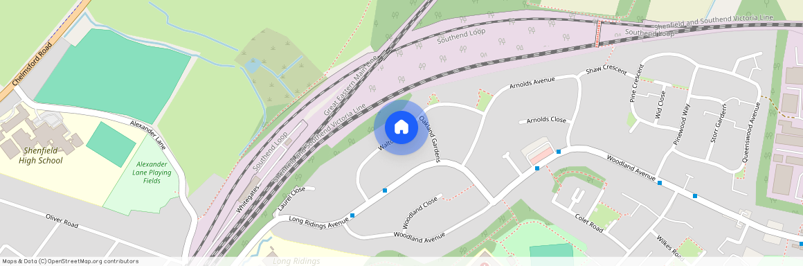 Walton Gardens, Hutton, Brentwood