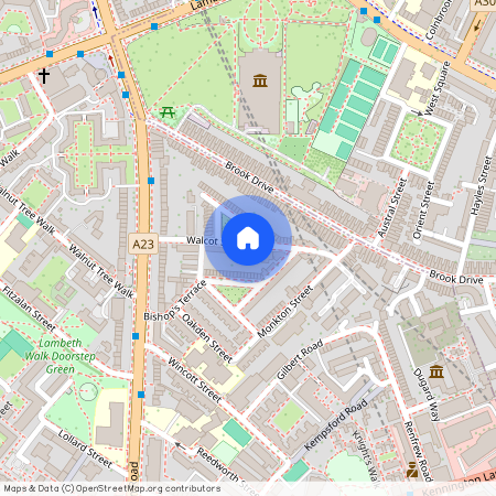 Walcot Square, Lambeth, London, SE11 4TZ