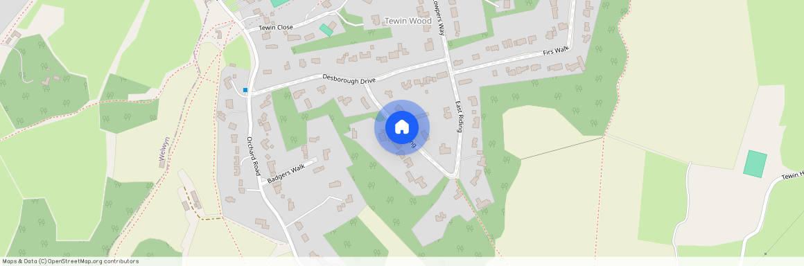 West Riding, Tewin Wood, Welwyn, AL6