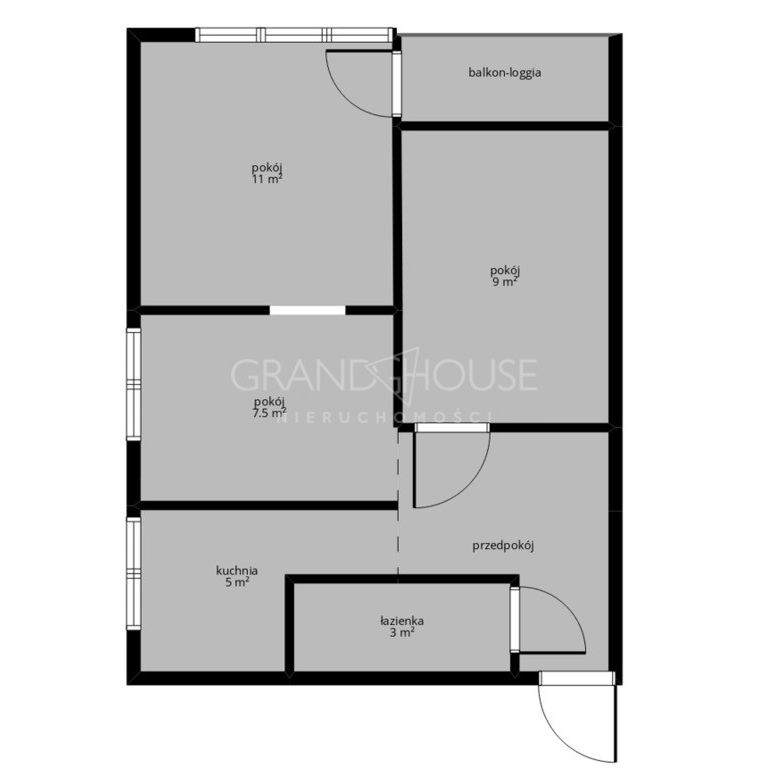 2 (3) pokoje wynajem Szczecin Drzetowo, balkon - Фото 1