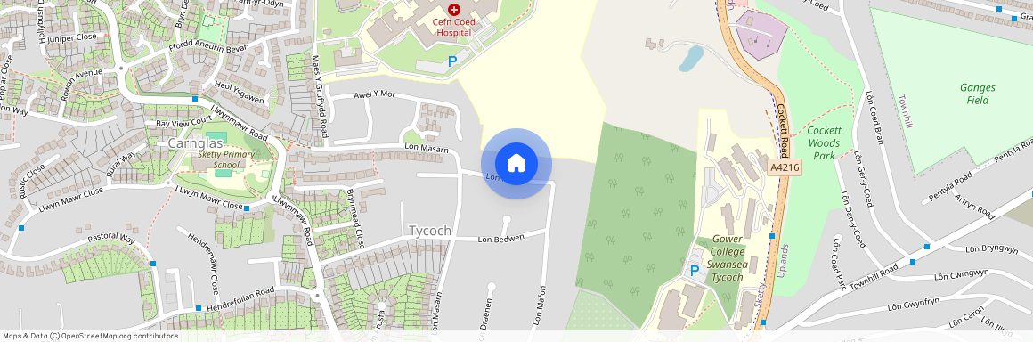 Lon Mefus, Sketty, Swansea, SA2