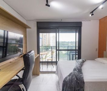 Studio para alugar com 23m², 1 quarto e sem vaga - Photo 2