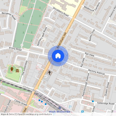 Amersham Hill, High Wycombe, HP13