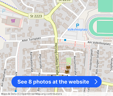 Helles 1-Zimmer-Appartement mit großem Südbalkon und Tiefgaragenste... - Photo 1