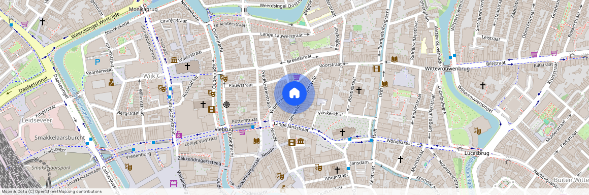 Kleine Slachtstraat 5-A, Domplein, Neude, Janskerkhof, 3512BJ, Utrecht