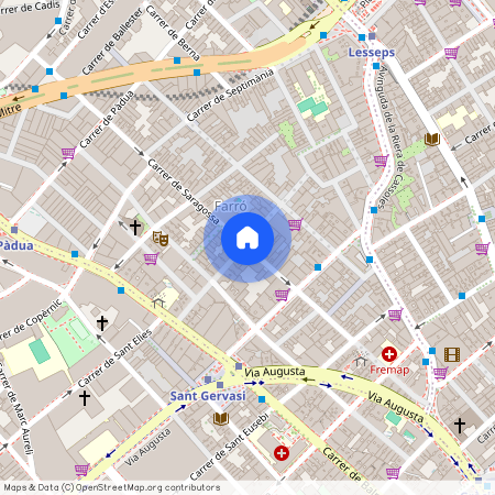 Carrer de Saragossa, Barcelona, Catalonia 08006