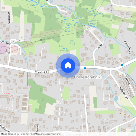 ul. Korabnicka, Skawina, Skawina, krakowski, małopolskie