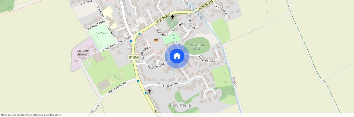 Ryecroft Lane, Fowlmere, SG8