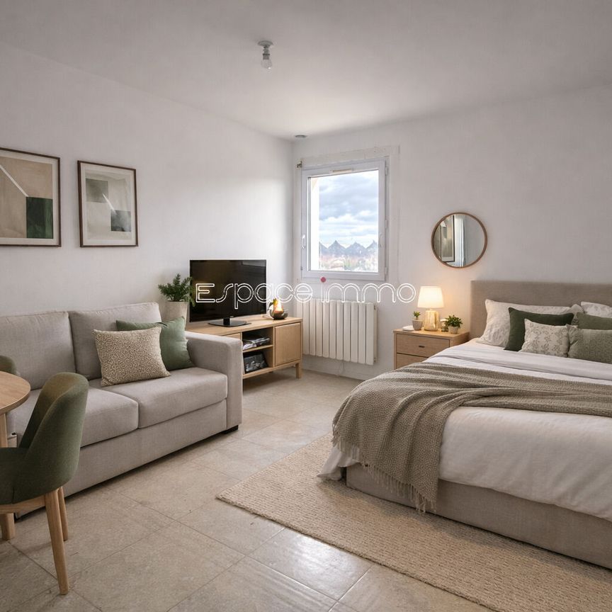 Location Appartement 1 pièce 19m² LE GRAND QUEVILLY 76120 - Photo 1