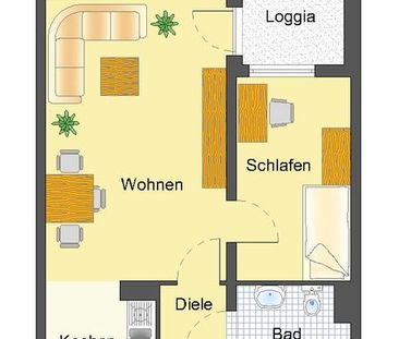 Attraktive Seniorenwohnung mit Balkon in Essen-Bochold! - Photo 4