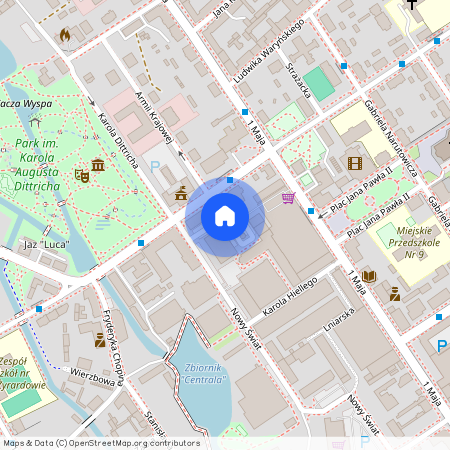 ul. Mały Rynek, Żyrardów, żyrardowski, mazowieckie