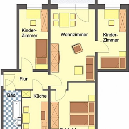 Wohnung, 4 Zimmer (69,5 m²) - Foto 4