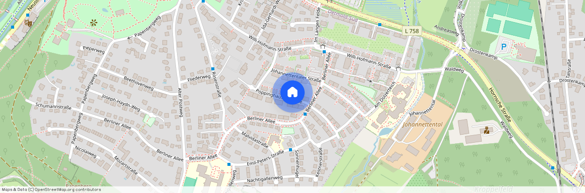 Pöppinghauser Straße, 7, 32756, Detmold