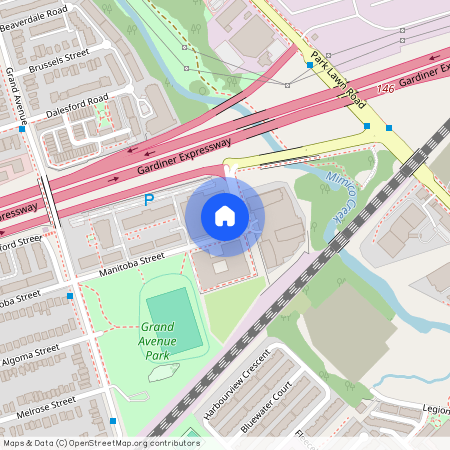 200-250-300 Manitoba Street, Toronto, M8Y 3Y9