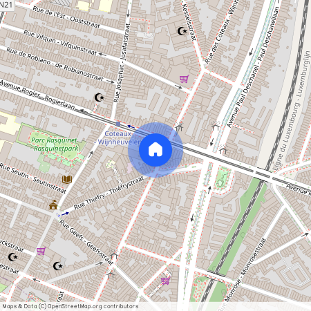 Rue des Coteaux, 199, 1030, Schaerbeek