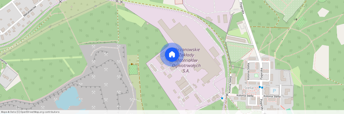 ul. Kolonia Stella, Chrzanów, Chrzanów, chrzanowski, małopolskie
