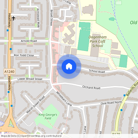 22 School Road, 22D Mount Pleasant, RM10 9QJ