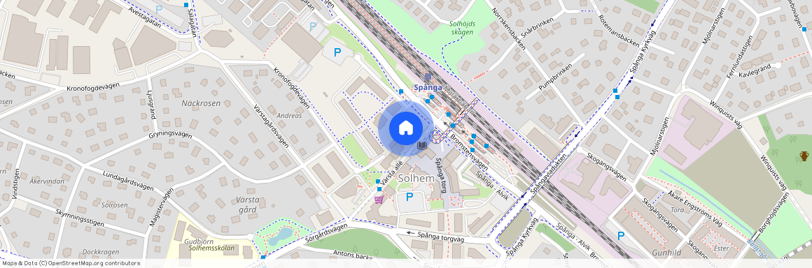 Spånga Stationsplan 13, Solhem