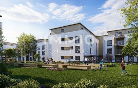 53,49qm 2Zi S-Gartenwohnung Erstbezug, ökologische Bauweise - Foto 5