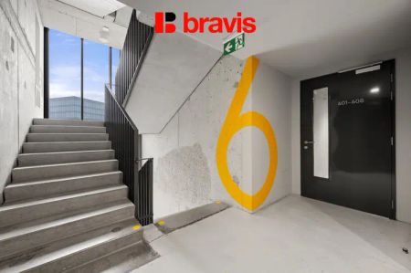 Pronájem moderního 1+kk, Brno - Trnitá, ulice Dornych, polyfunkční rezidence - Фото 4