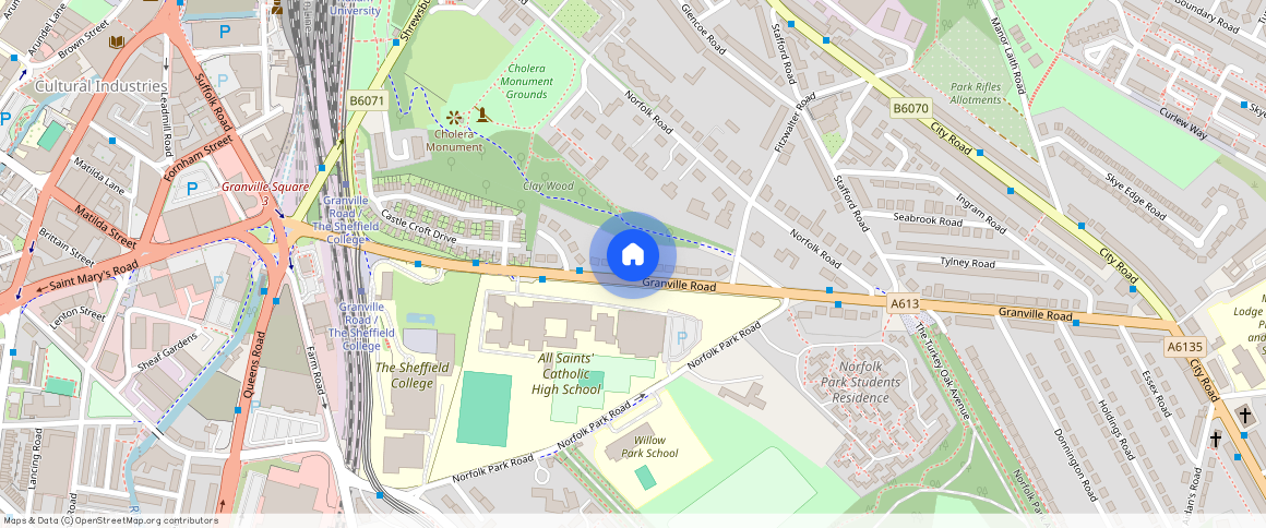 Granville Road, City Road, Sheffield, S2