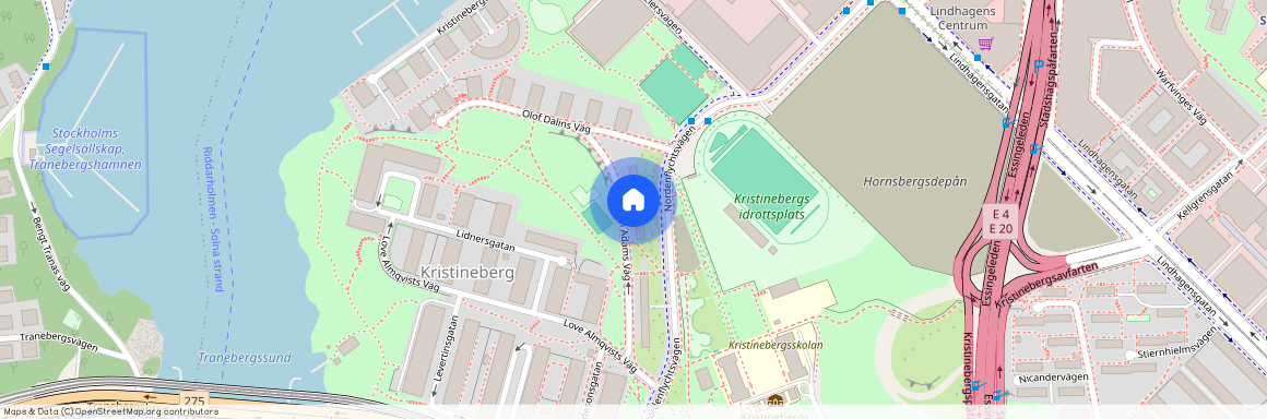 Onkel Adams Väg 18, Kristineberg