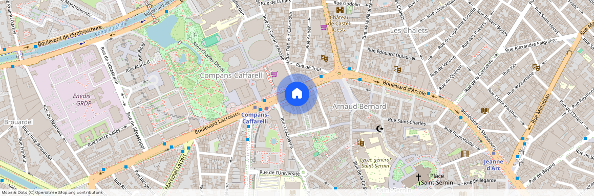 TOULOUSE - COMPANS CAFFARELLI