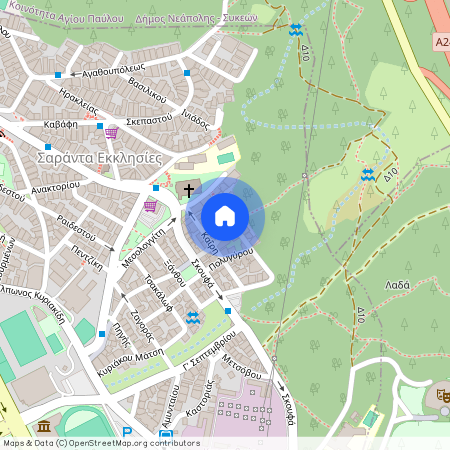 Αυξεντίου Γρηγορίου, 29, 40 Εκκλησιές (40 Εκκλησιές - Ευαγγελίστρια)
