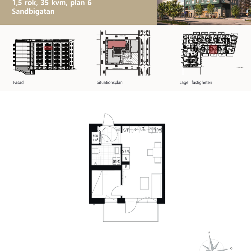 Sandbigatan 32, 75255, Uppsala - Foto 2