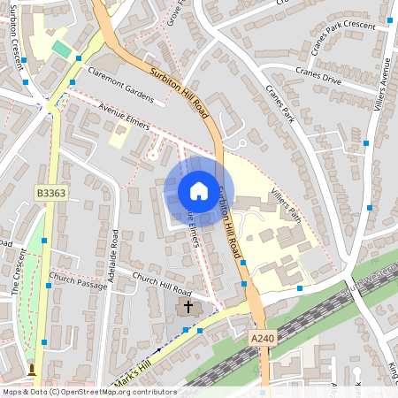 Avenue Elmers, Grosvenor Court, KT6