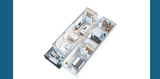 1 CH - 1 SDB - Gatineau - $2,200 /mo - Photo 2