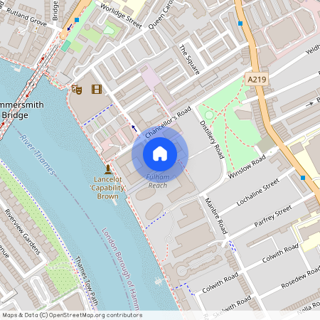 Regatta Lane, Hammersmith, W6, London