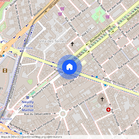 Ternes-Maillot, Paris 17Ème