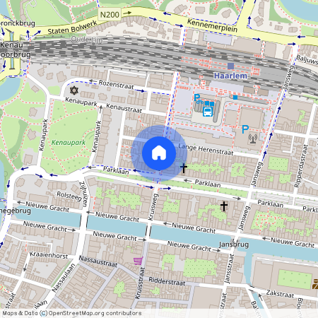 Stationsbuurt, 2011 LE, Kruisweg, Haarlem