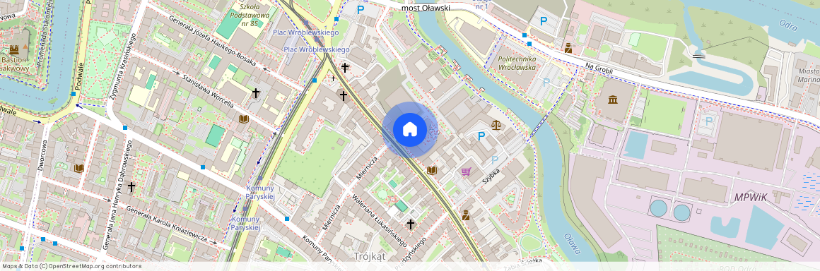 ul. gen. Romualda Traugutta, Przedmieście Oławskie, Krzyki, Wrocław, dolnośląskie