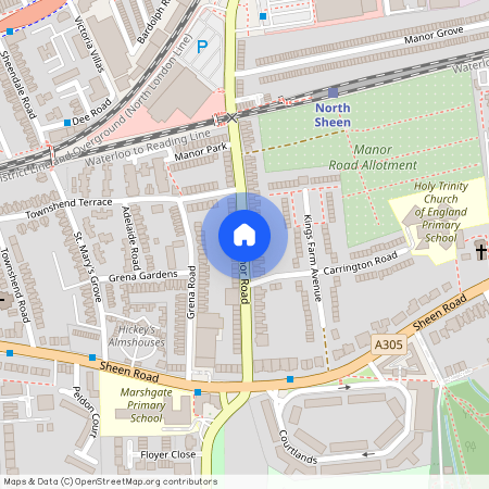 Manor Road, Richmond, Surrey, TW9