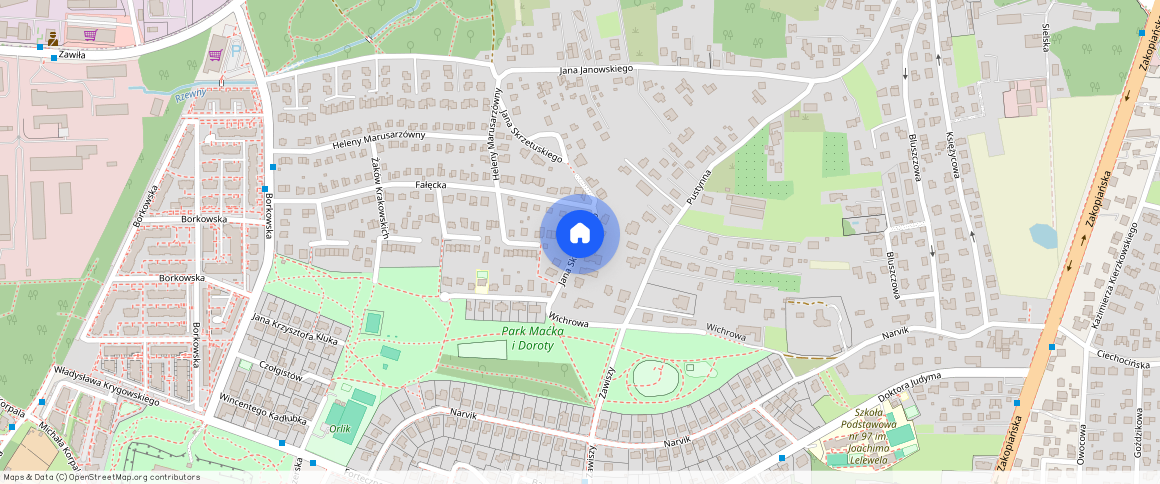 Jana Skrzetuskiego, Podgórze Stare, Podgórze, Kraków
