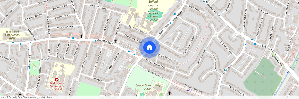 Enfield, Baker Street, EN1 3LF, Middlesex