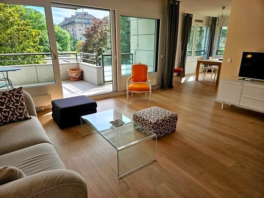 APPARTEMENT 4 PIÈCES À GENÈVE - EAUX-VIVES, MEUBLÉ - Foto 1