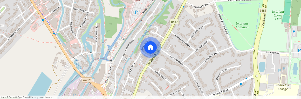 Pages Lane, Uxbridge, UB8