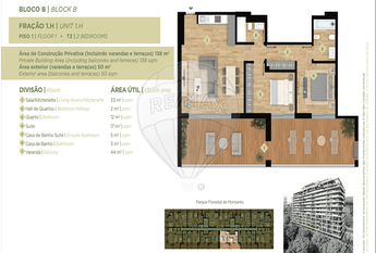 Apartamento T2 em Lisboa