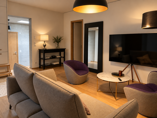 6 Zimmer, 137 m², 9. Stock - Foto 1