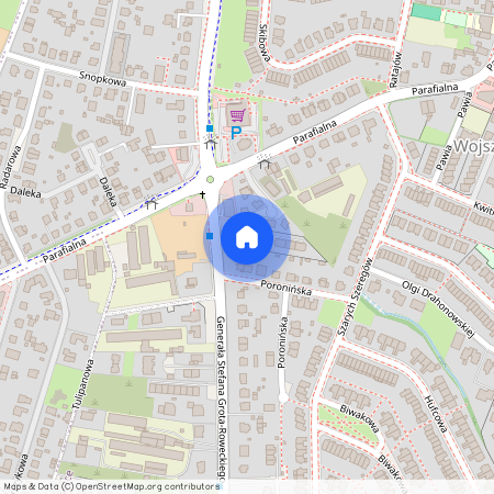 ul. gen. Stefana Grota-Roweckiego, Wojszyce, Krzyki, Wrocław, dolnośląskie