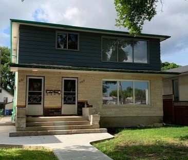 Crescentwood Area Duplex for Rent | 691 Lorette Avenue, Winnipeg - Photo 1